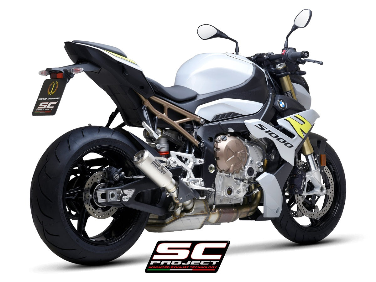 SC Project CR-T Titanium slip-on uitlaat BMW S1000R (2021-2024