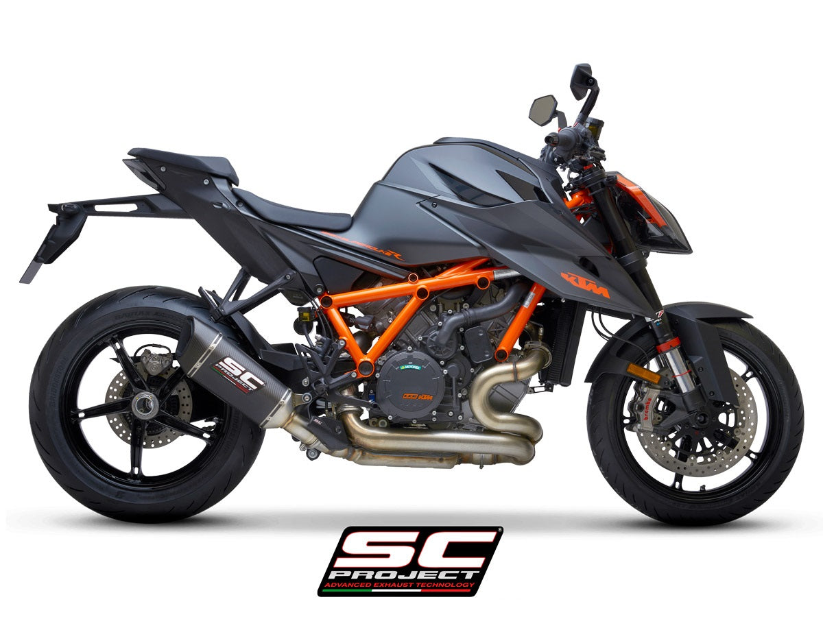 SC1-R uitlaat KTM 1290 SuperDuke R 2020+ - Huls : Titanium