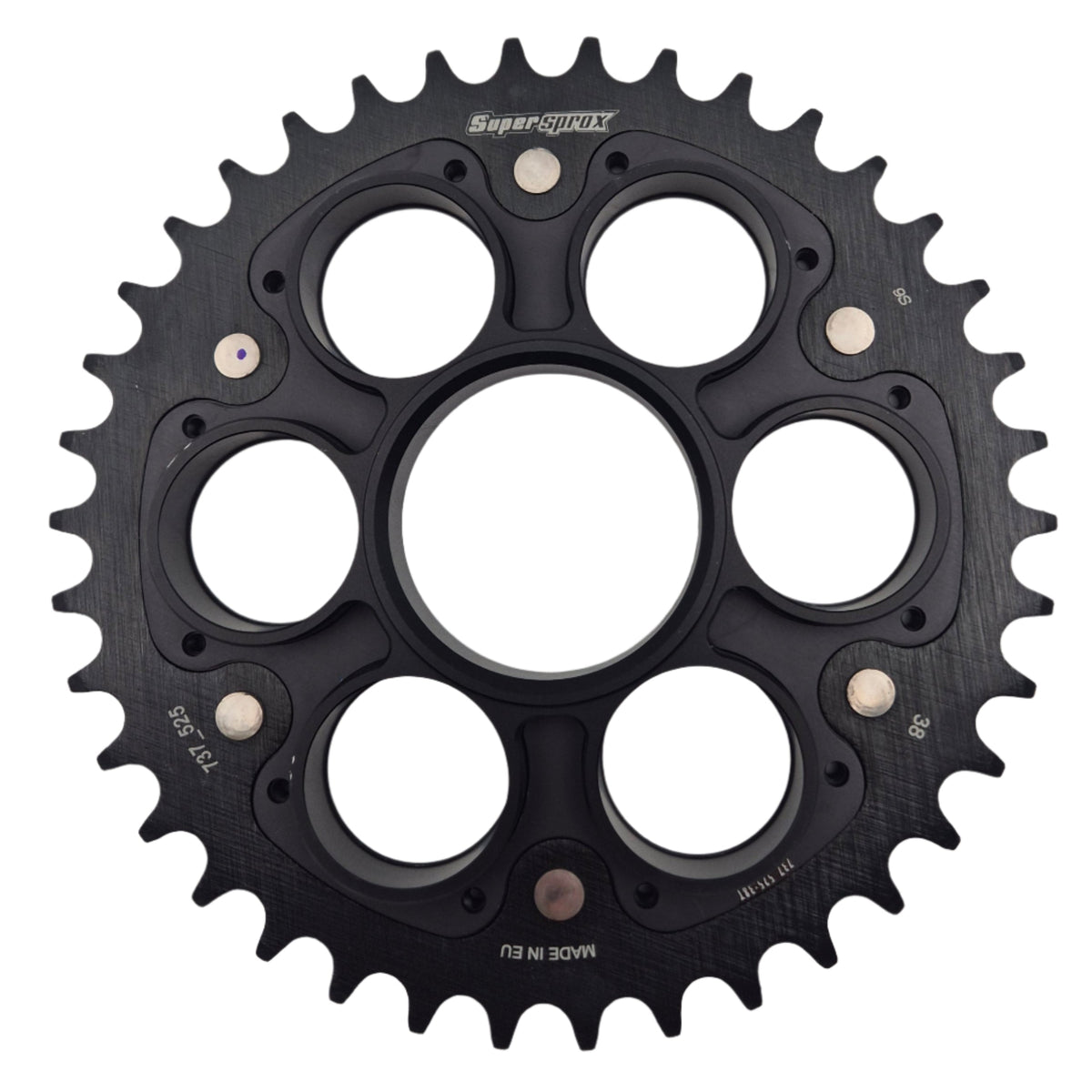 SuperSprox achtertandwiel Stealth Edge 525 39T zwart Ducati 1198S (2009-2011)