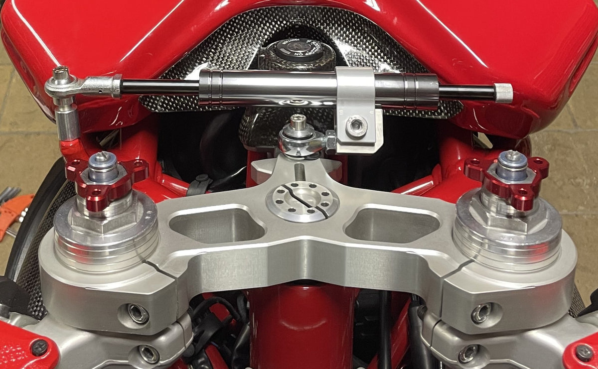 LSL Stuurdemper Kit Ducati 749/999 – Titanium Colour