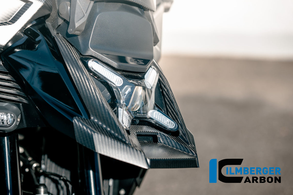 Voorspatbord 'Snavel' verlenging mat carbon BMW R1300GS Adventure Triple Black (2024+)