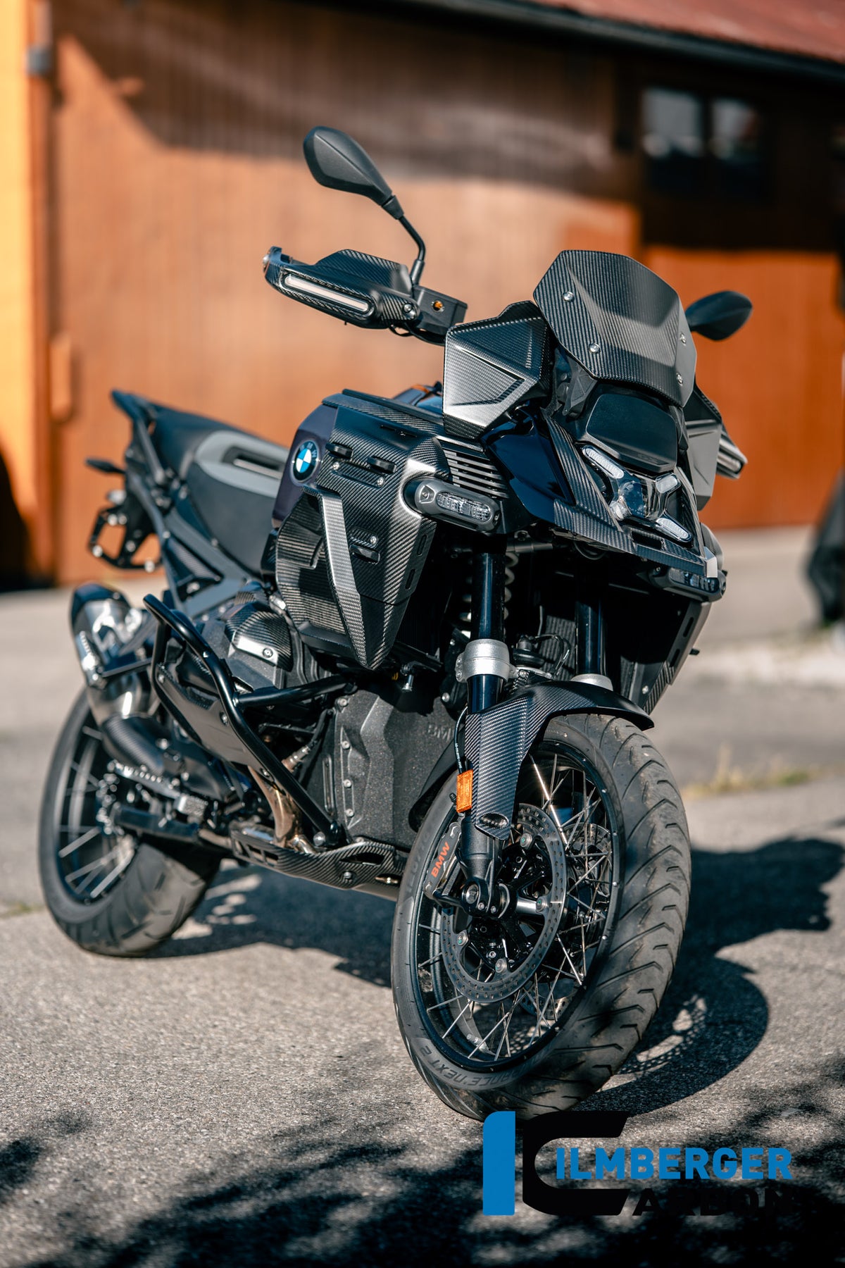 Windgeleider (deflector) rechts mat carbon BMW R1300GS Adventure (2024+)