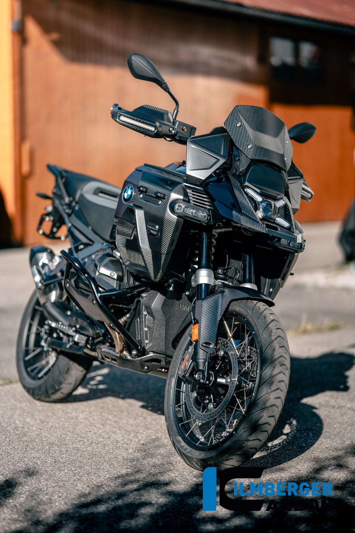 Windgeleider (deflector) rechts mat carbon BMW R1300GS Adventure Triple Black (2024+)
