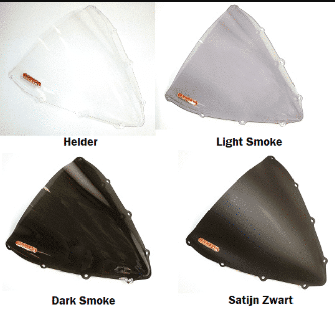 Fabbri windscherm dark smoke Ducati Hypermotard 1100 (2007-2009)