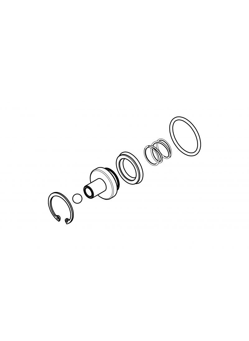 CNC Racing 28,5mm drukzuiger revisie set KTM 1050 Adventure (2015-2016)