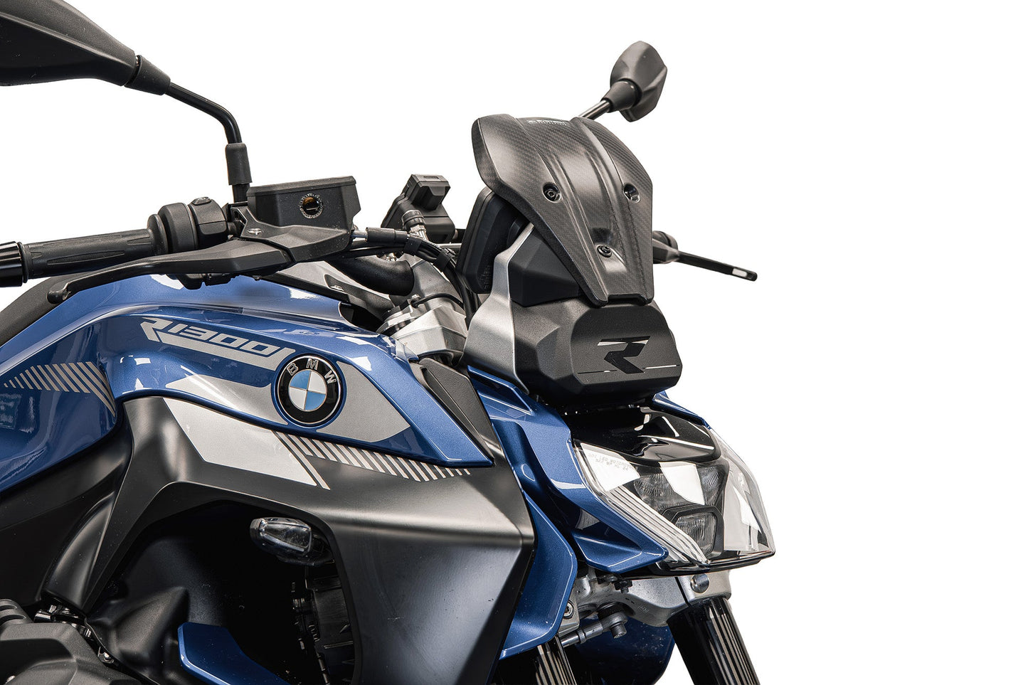 Windscherm Flyscreen Evotech - BMW R 1300 R Option 719 Kilauea (2025+) (Carbon Fibre)
