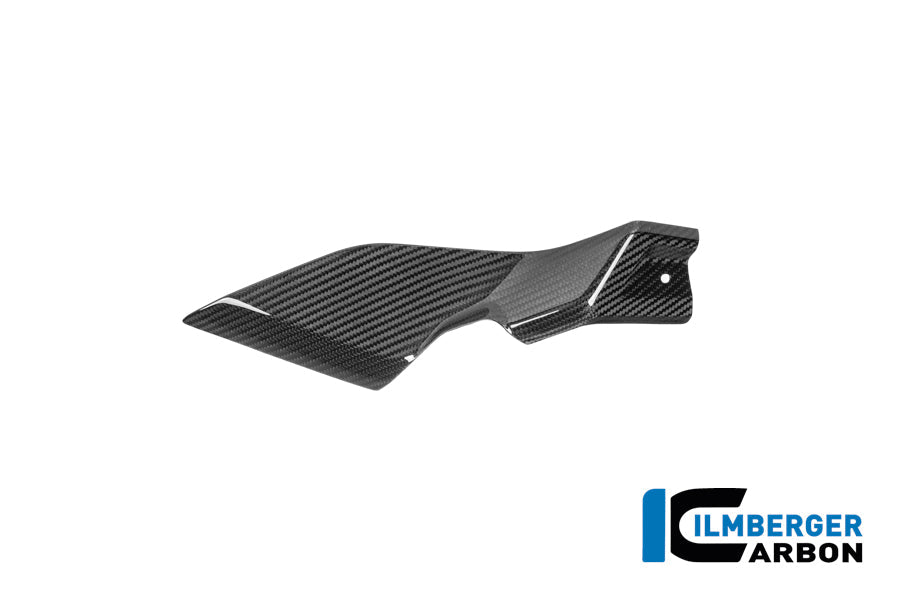 Zijkuip onder de tank rechts (onderpaneel) glanzend carbon BMW R1300GS Adventure Option 719 Karakorum (2024+)