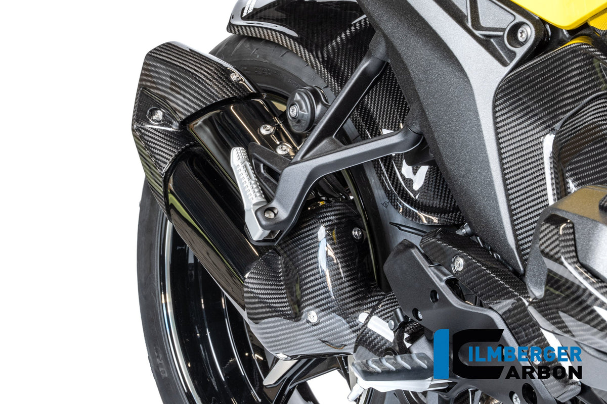 Uitlaat eindkapset carbon hoogglans BMW R1300R Exclusive (2025+)