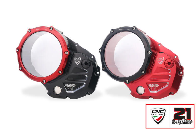 Transparant koppelingsdeksel voor natte koppeling Troy Bayliss Limited Edition Ducati Monster 950 (2021-2025)