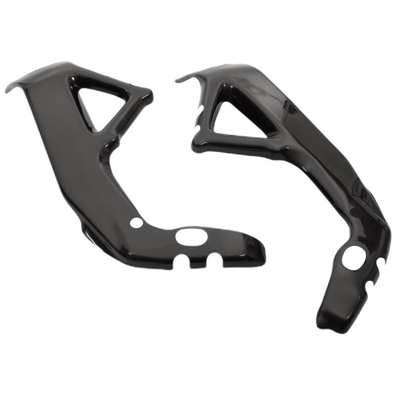 Lightech carbon frame beschermers (2 st.) (glanzend) Aprilia RSV4 (2009-2014)
