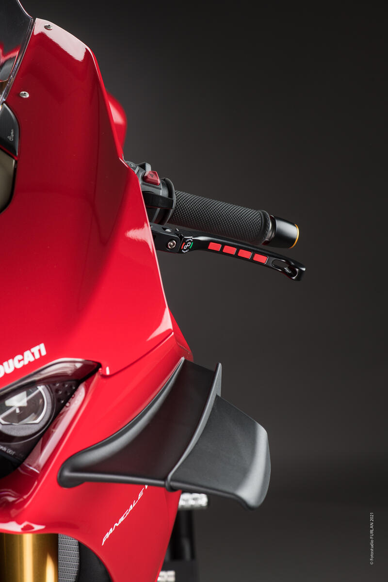 Lightech carbon winglets (2 st.) (glanzend) Ducati Panigale V4 S (2018-2024)
