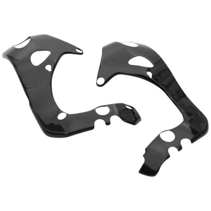 Lightech carbon frame beschermers (2 st.) (glanzend) Honda CBR 1000 RR (2017-2019)