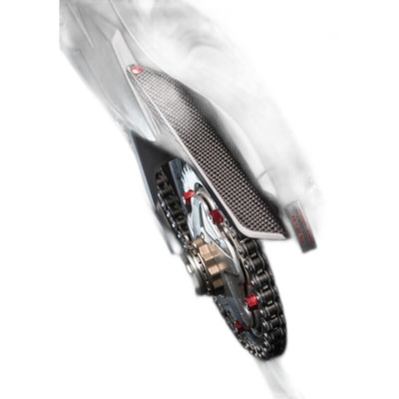 Lightech carbon ketting cover (glanzend) MV Agusta F3 800 (2012-2019)