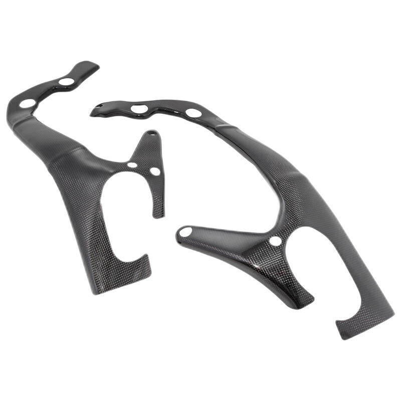 Lightech carbon frame beschermers (2 st.) (glanzend) Suzuki GSX-R1000 (2017-2025)
