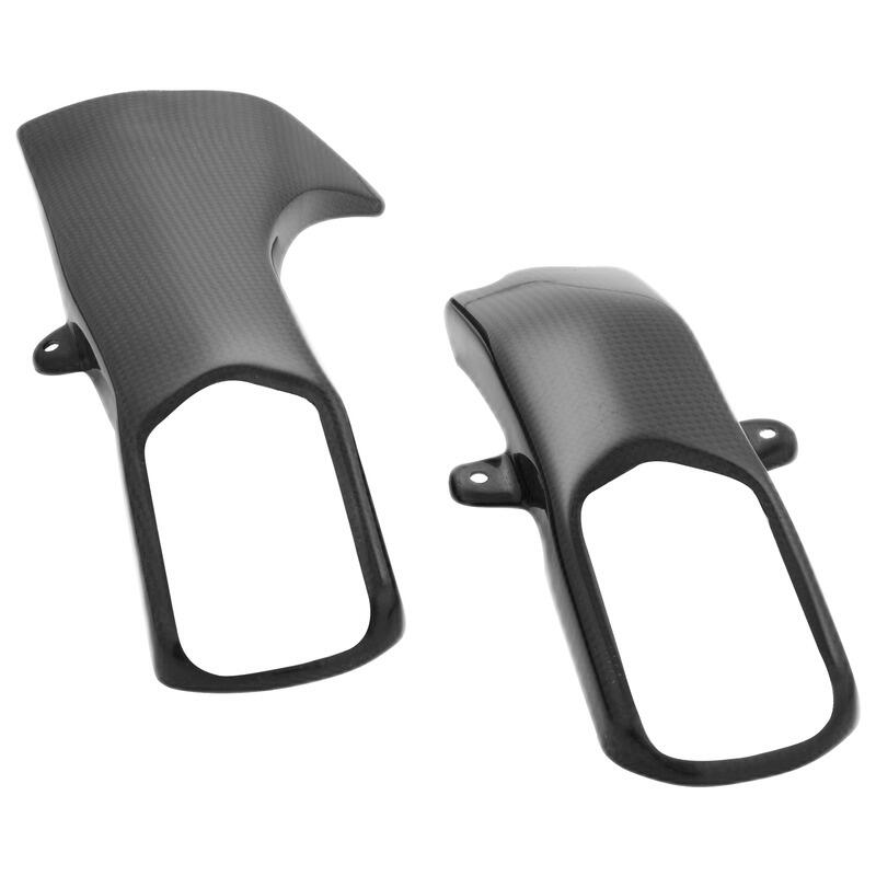 Lightech carbon achterbrug beschermers (2 st.) (glanzend) Yamaha T-MAX 530 (2012-2016)