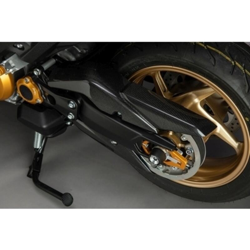 Lightech carbon bovenste distributieriem cover (glanzend) Yamaha T-MAX 560 (2020+)