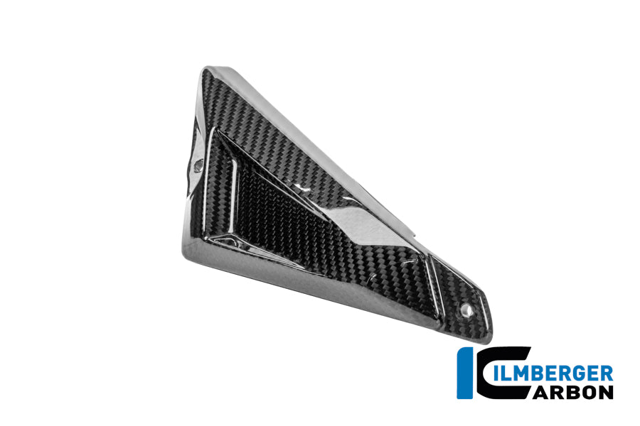 Frame driehoek-cover links achterste deel glanzend carbon BMW R1300GS Adventure Trophy (2024+)