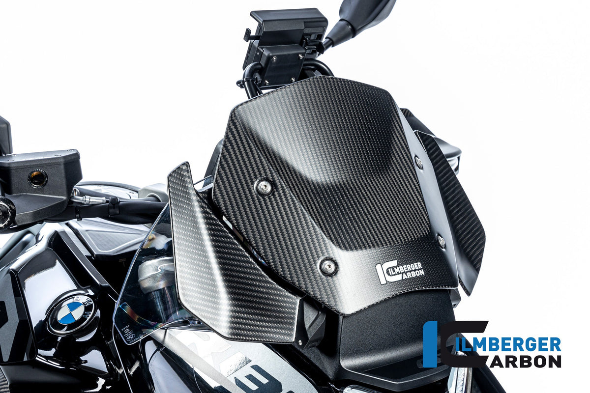 Windbeschermer rechts mat carbon BMW R1300GS Adventure Option 719 Karakorum 2024+