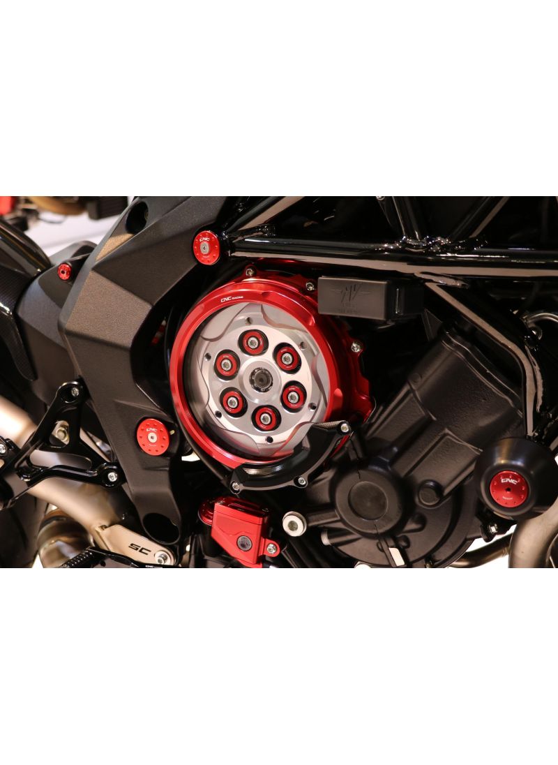 Transparant koppelingsdeksel (Clear Clutch) Protector MV Agusta Brutale 800 RR LH44 (2018-2019)
