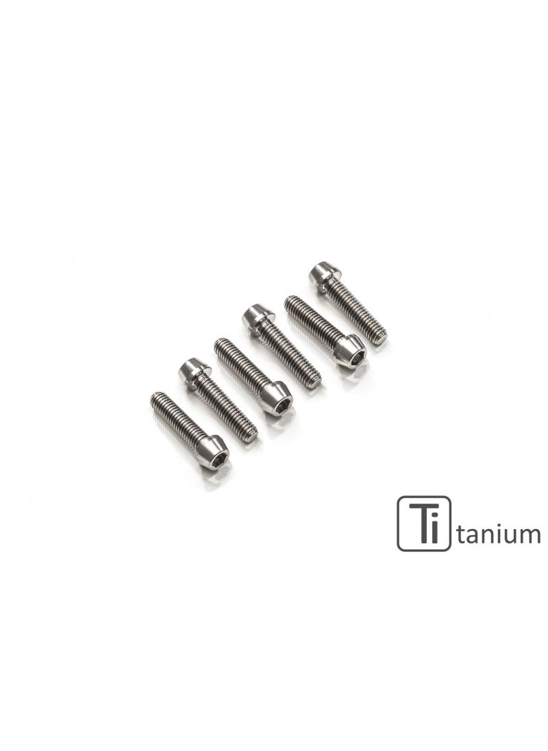 Titanium Bolt Kit (5 pieces) for Dry Clutch Cover Panigale V4 R Ducati Panigale V4 R (2019-2020)