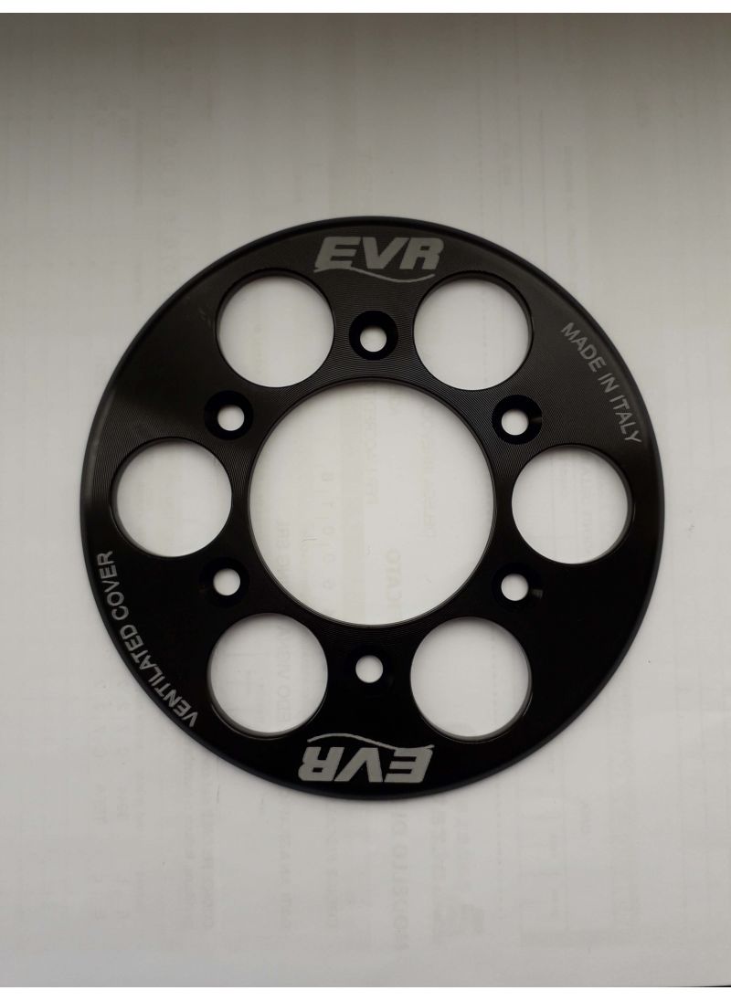 EVR topplaat voor geventileerde drukplaat - zwart Ducati Hypermotard 1100S (2007-2009)