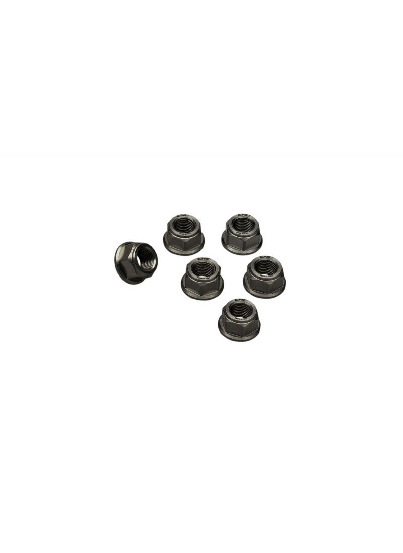 Titanium Quick-Change Achtertandwiel moerenset Set M8x1.25 - CNC Racing Ducati 1198 (2009-2011)