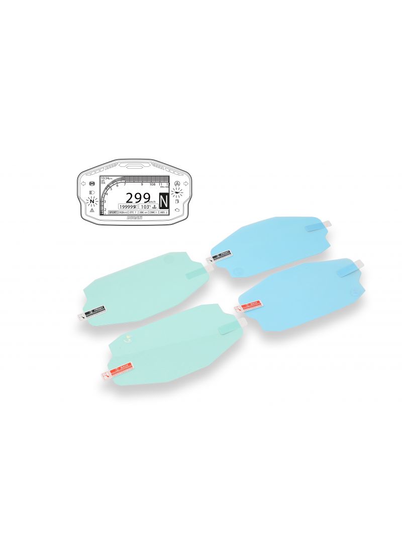 Dashboard Protector Kit (4 stuks) Panigale 899 959 1199 1299 - CNC Racing Ducati Panigale 1299 S (2015-2017)