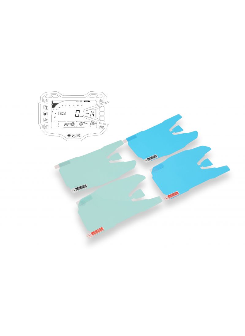 Dashboard Protector Kit (4 stuks) Multistrada 950 1200 DVT 1260 - CNC Racing Ducati Multistrada 1260 S Grand Tour (2020)