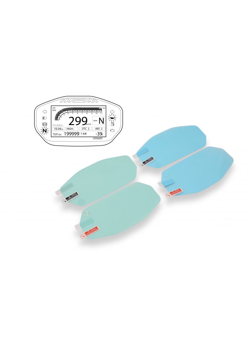 Dashboard beschermer set (4 st.) Ducati Streetfighter V2 (2022-2024)