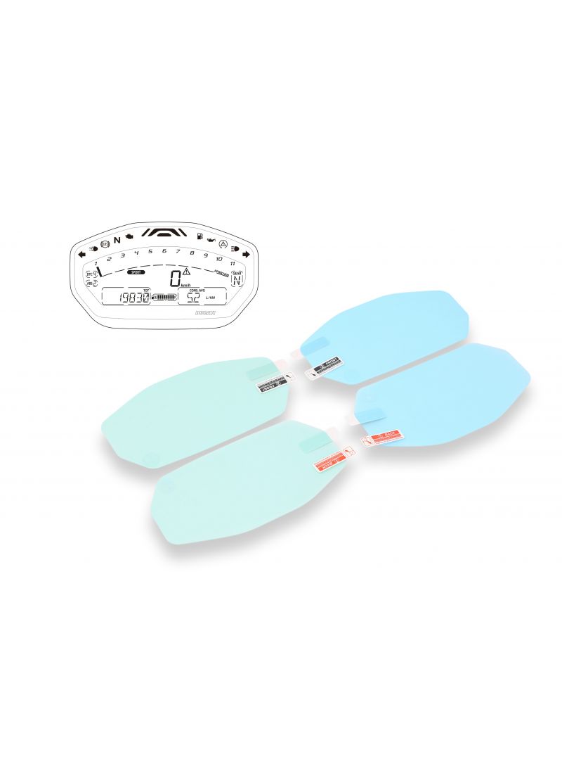 Dashboard Protector Kit (4 stuks) SuperSport 939 - CNC Racing Ducati SuperSport 939 S (2017-2020)