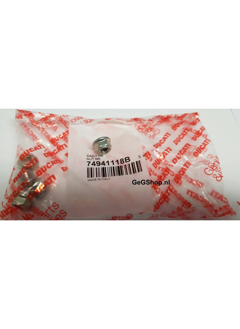 Ducati Nut M6 74941118b