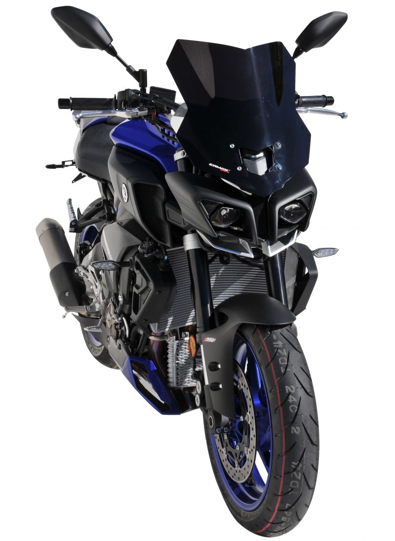 Ermax Touring FlyScreen Windshield 39cm MT-10 MT10 2016-2021 (Kit d'installation incl.)