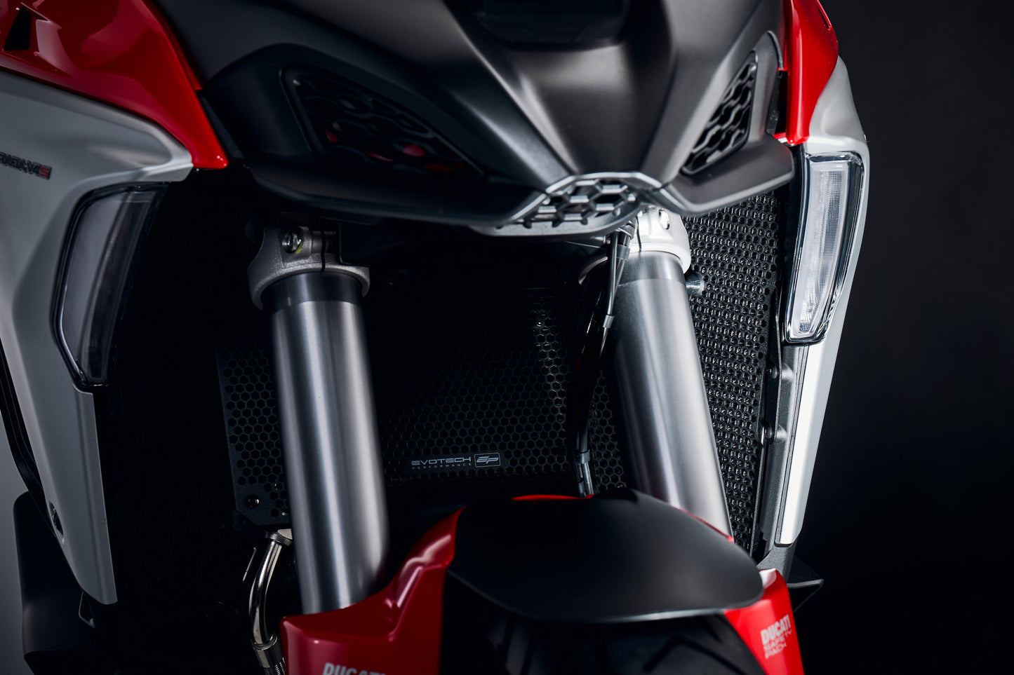 Radiatorcover en Oliekoelercover Beschermer Set Evotech - Ducati Multistrada V4 RS (2026+)