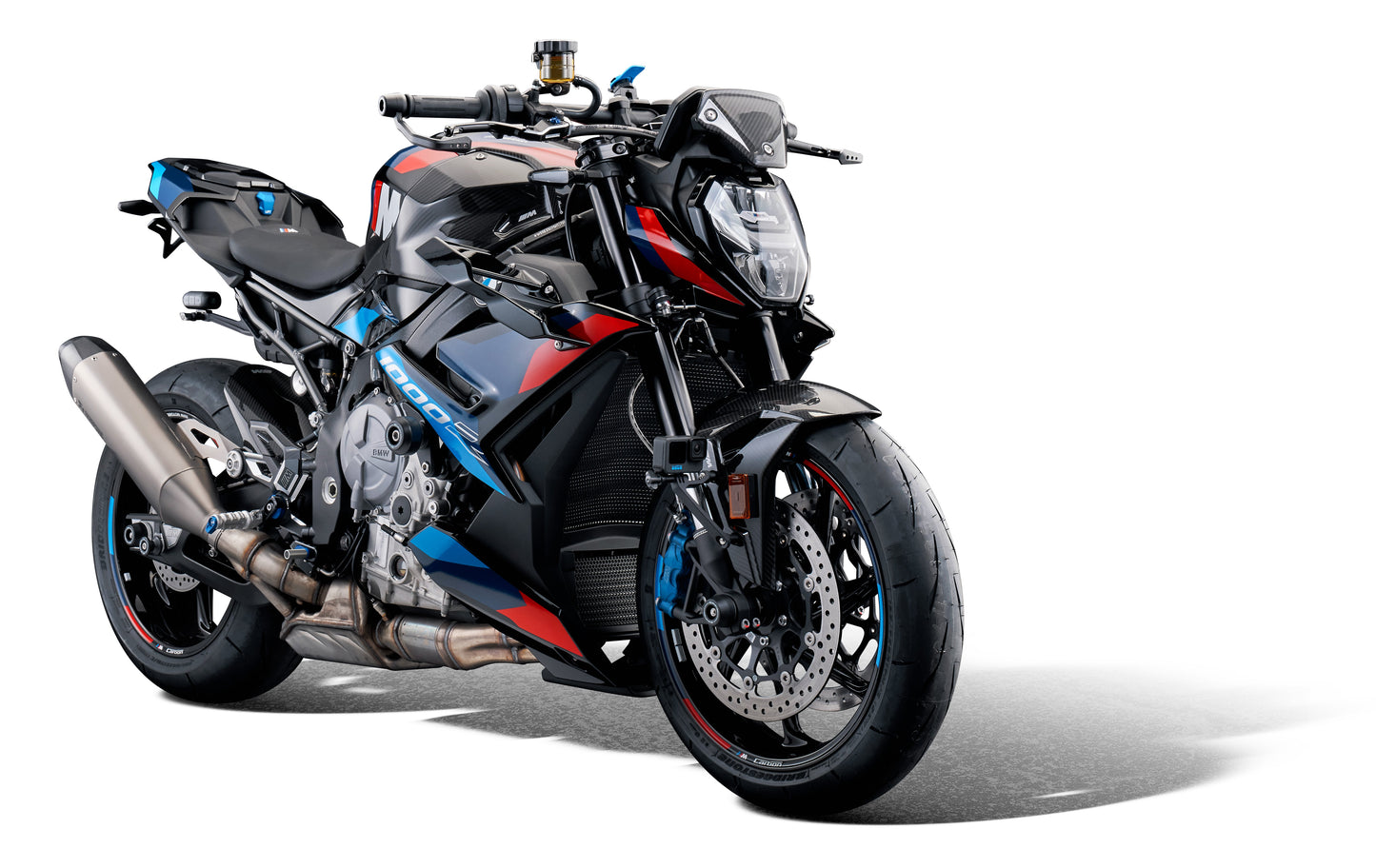Evotech Action / Safety Camera Front Mudguard Mount - BMW M 1000 R (2023+)