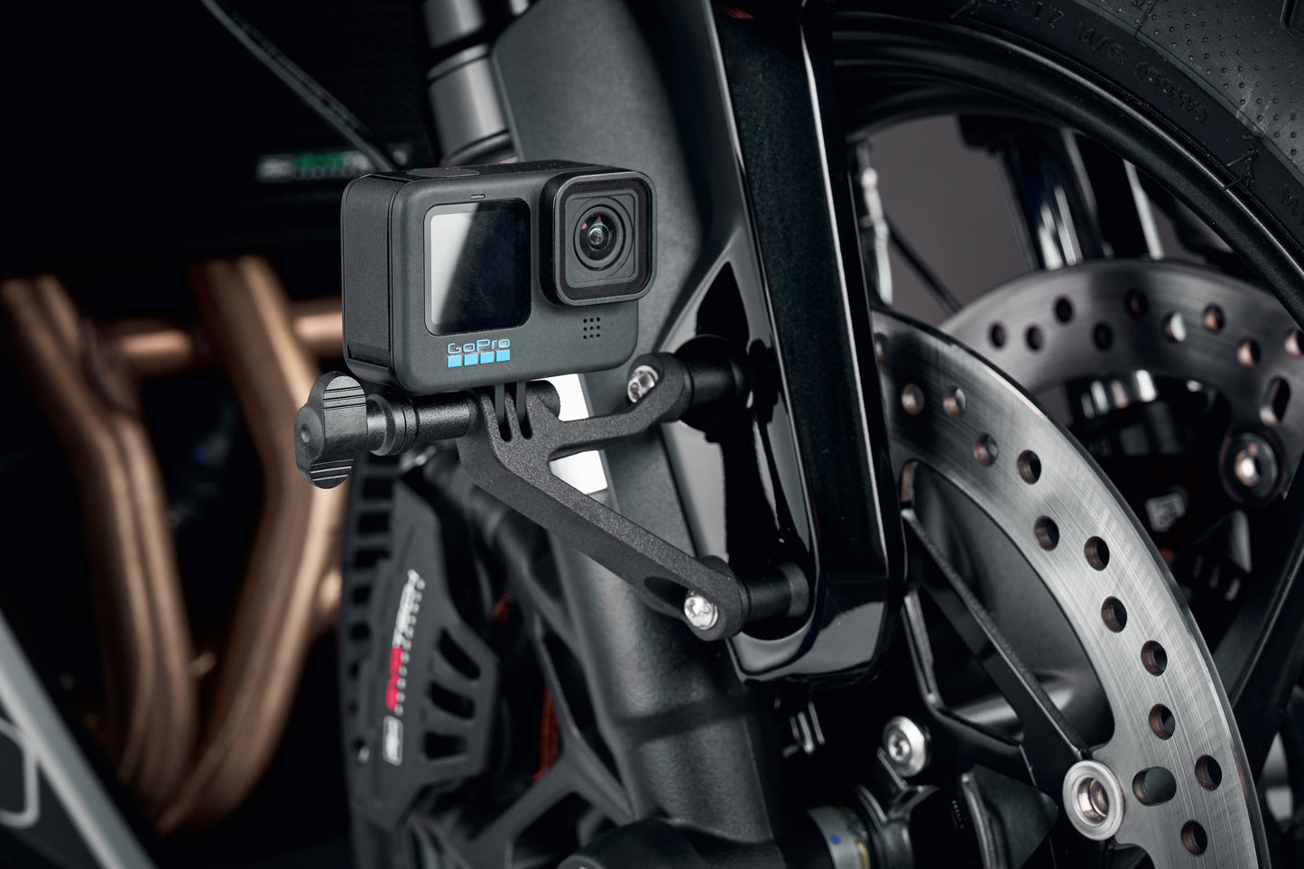 Action Camera Montagesteun (voorspatbord) Evotech - Yamaha Tracer 7 GT (2025+)