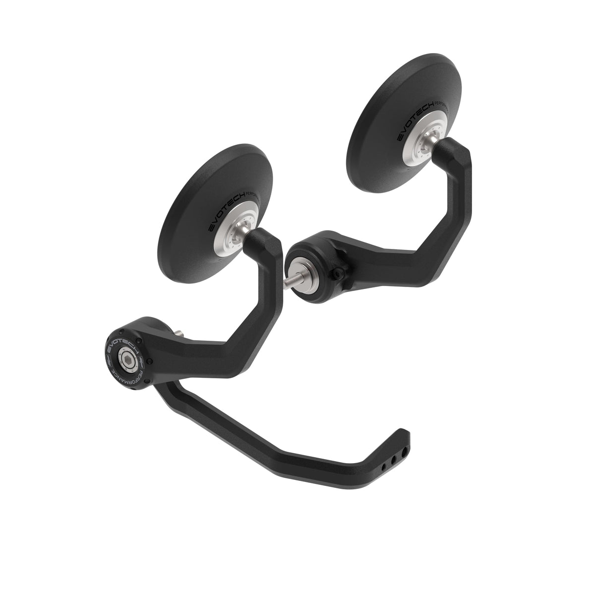 Bar End Spiegels (Retro) incl. Remhendel Beschermer Set Evotech - Yamaha MT-09 (2021-2023)