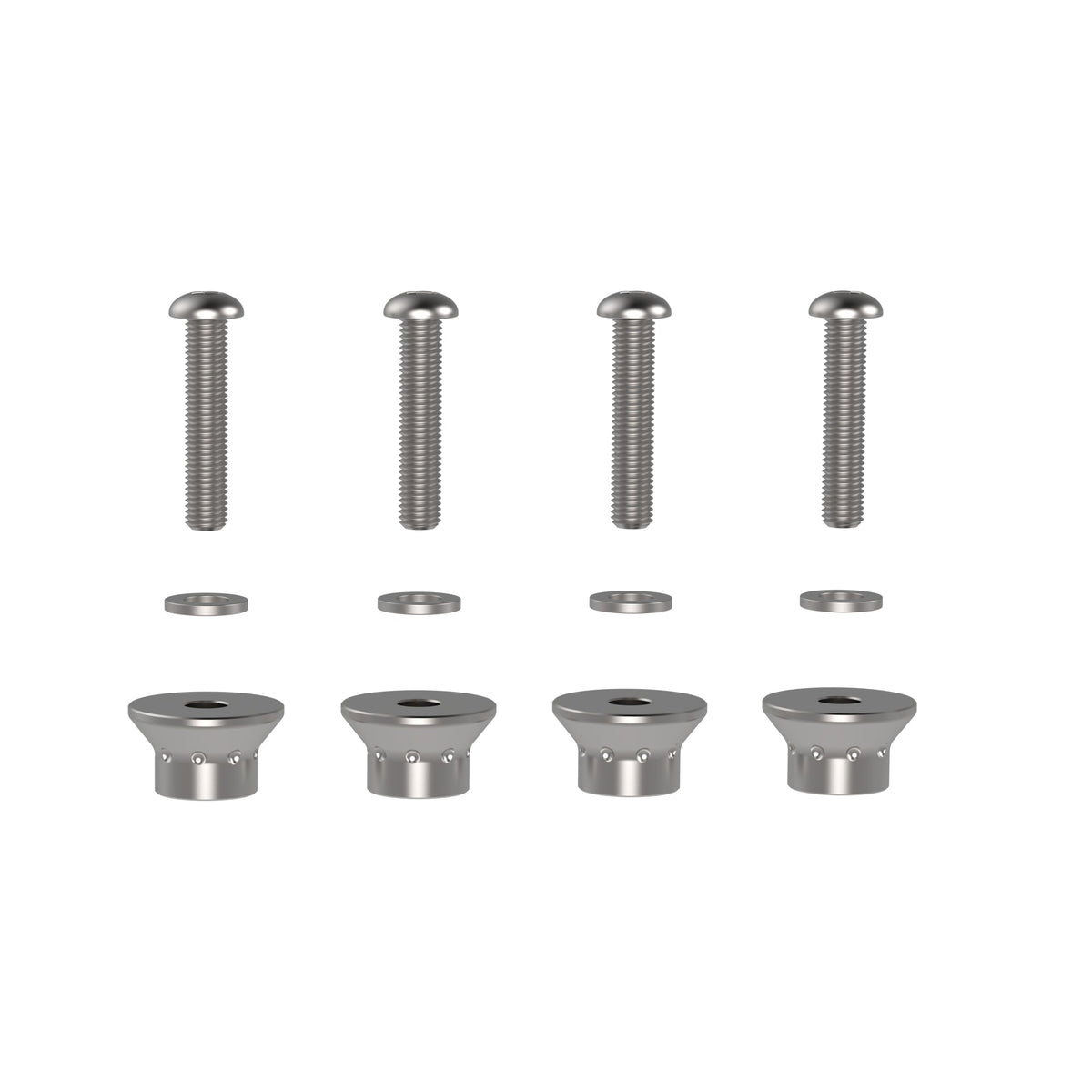 Evotech Front Mudguard Spacer Kit - Beta EVO 200 2T Factory (2021 - 2025)