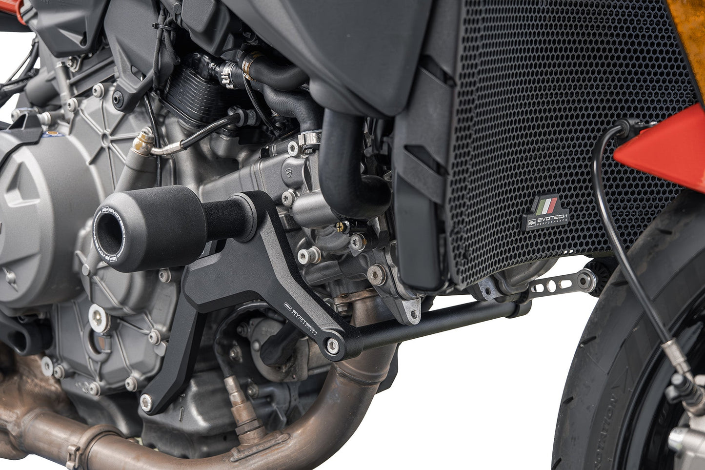 Valblokken set Evotech - Ducati Hypermotard V2 (2026+)