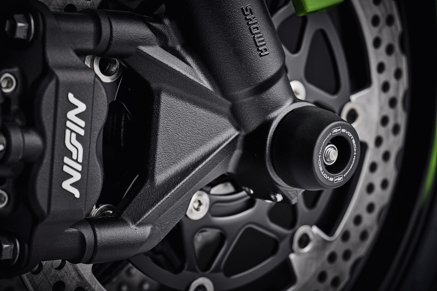 Evotech Voorvork en Achterbrug Beschermer Set - Kawasaki Ninja ZX-6R 40th Anniversary Edition (2024+)