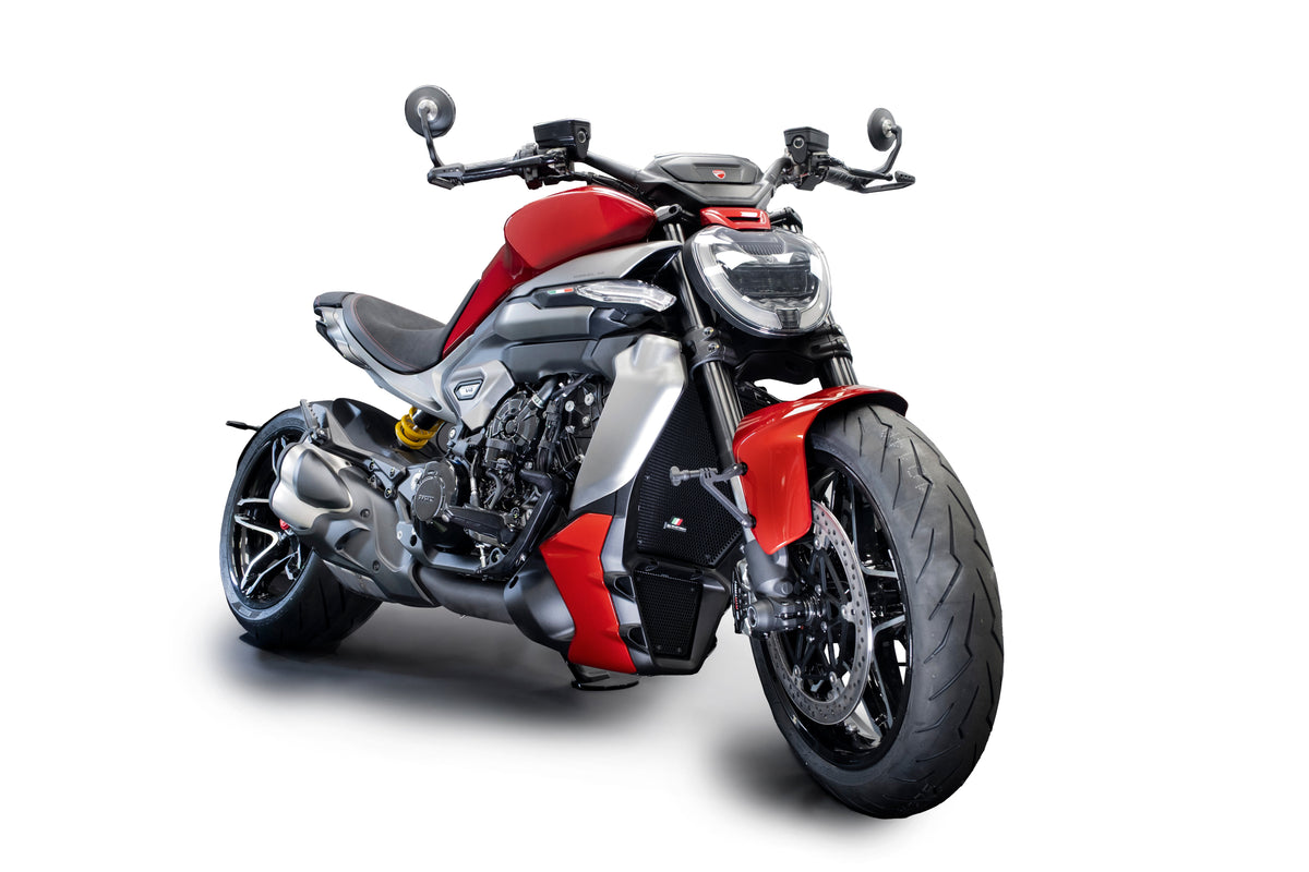 Radiatorcover en Oliekoelercover Beschermer Set Evotech EP - Ducati XDiavel V4 (2025+)