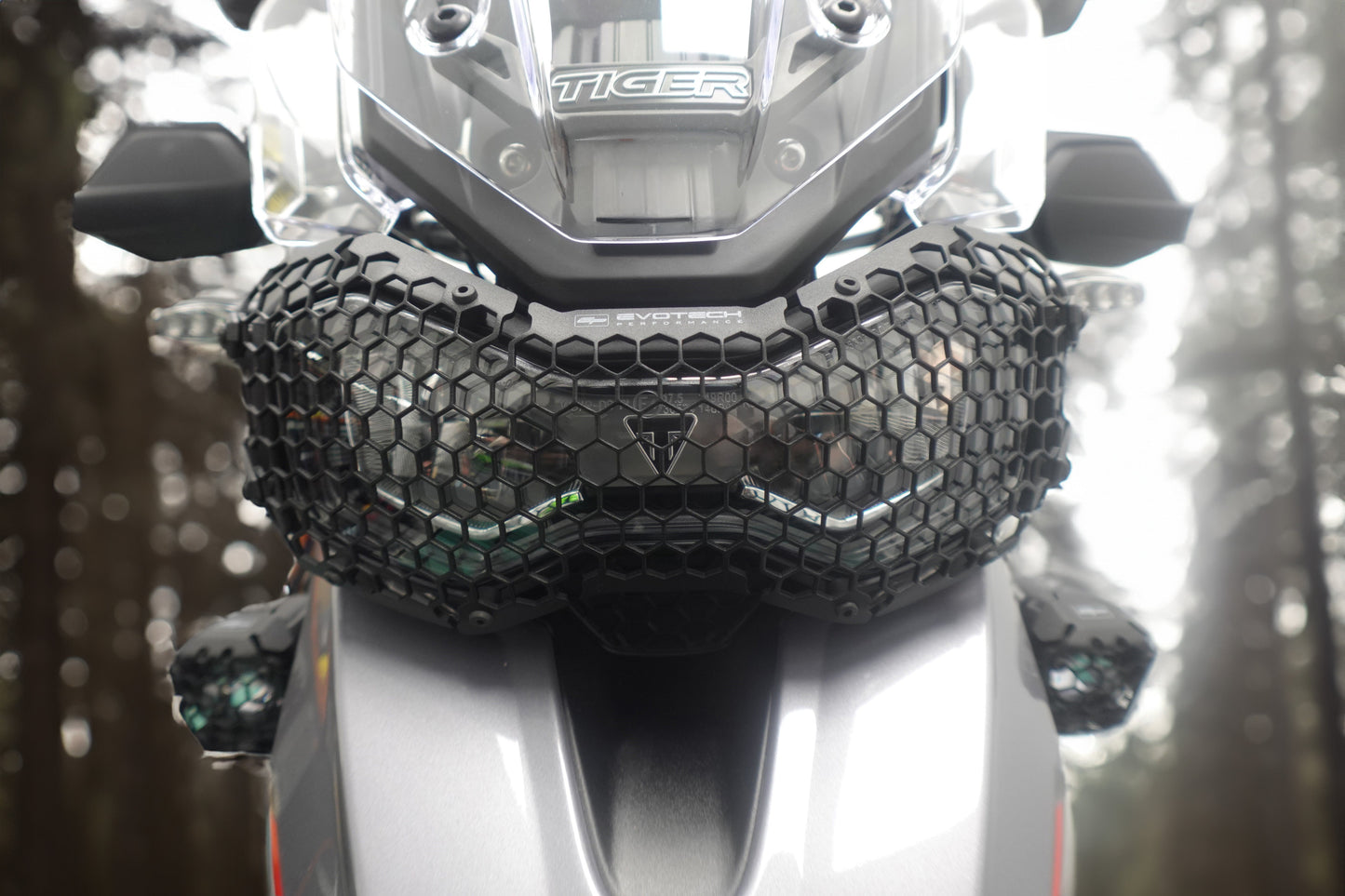 Koplamp beschermer Evotech - Triumph Tiger 900 Rally (2020 - 2023)