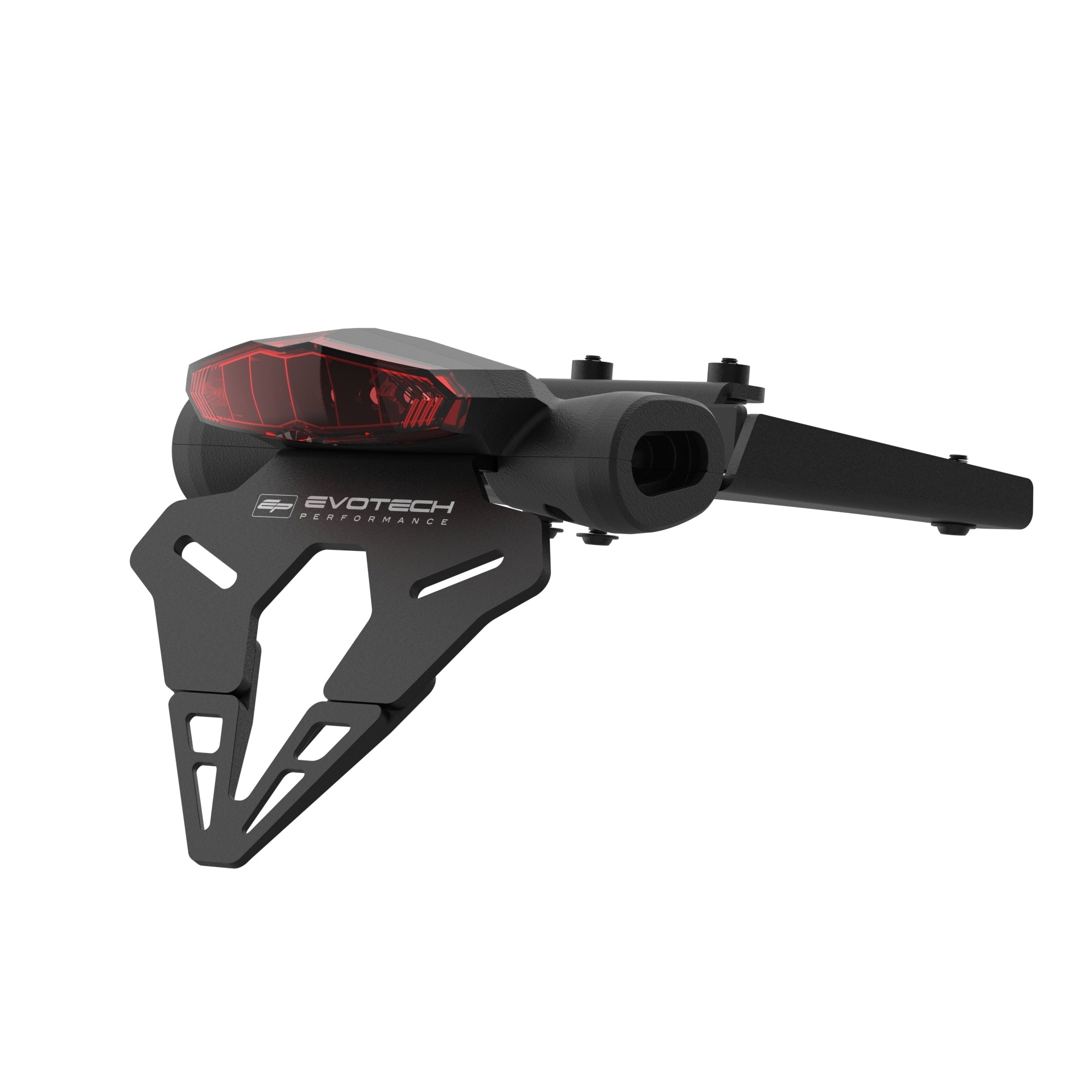 Kentekenplaathouder (Rood Achterlicht) Evotech - Suzuki DR-Z4S