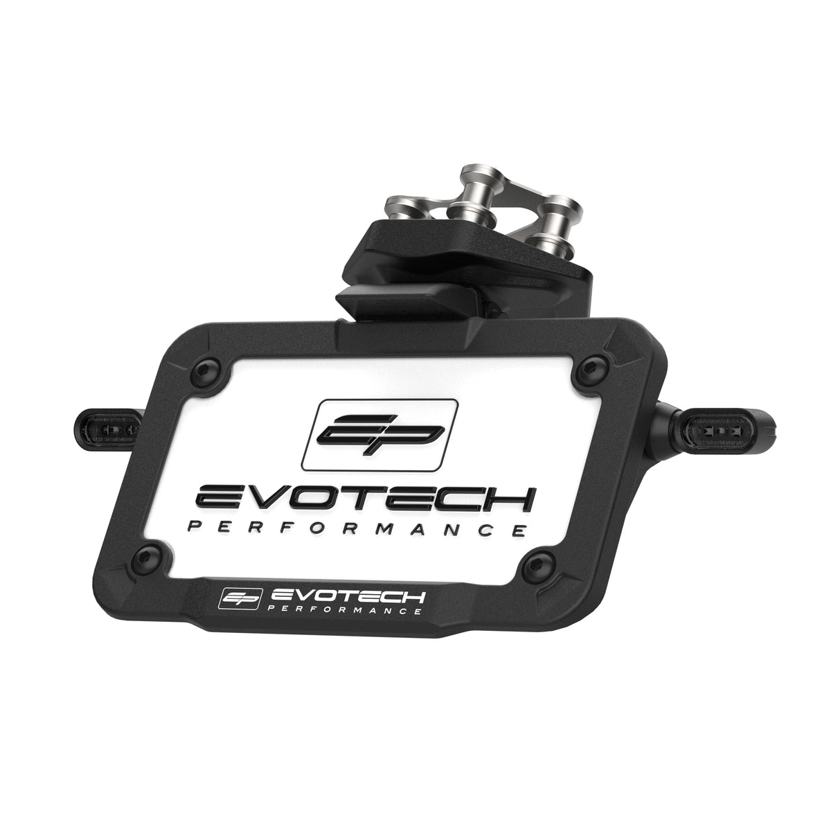 Verstelbare kentekenplaathouder incl. V1 knipperlichten Evotech - Triumph Street Triple (2013 - 2016)