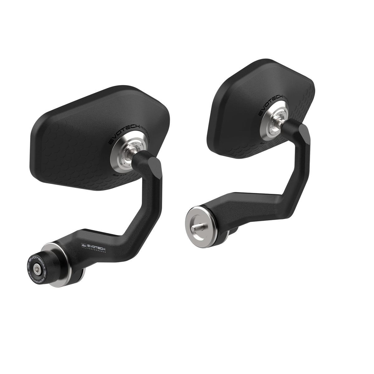 Bar-End Spiegels (Sport) Evotech Handguard - Triumph Tiger 900 Rally Pro (2024+)