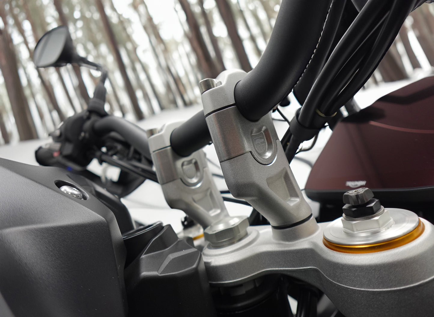 Stuurverhogers Evotech - Triumph Tiger 900 Desert Edition (2026+)