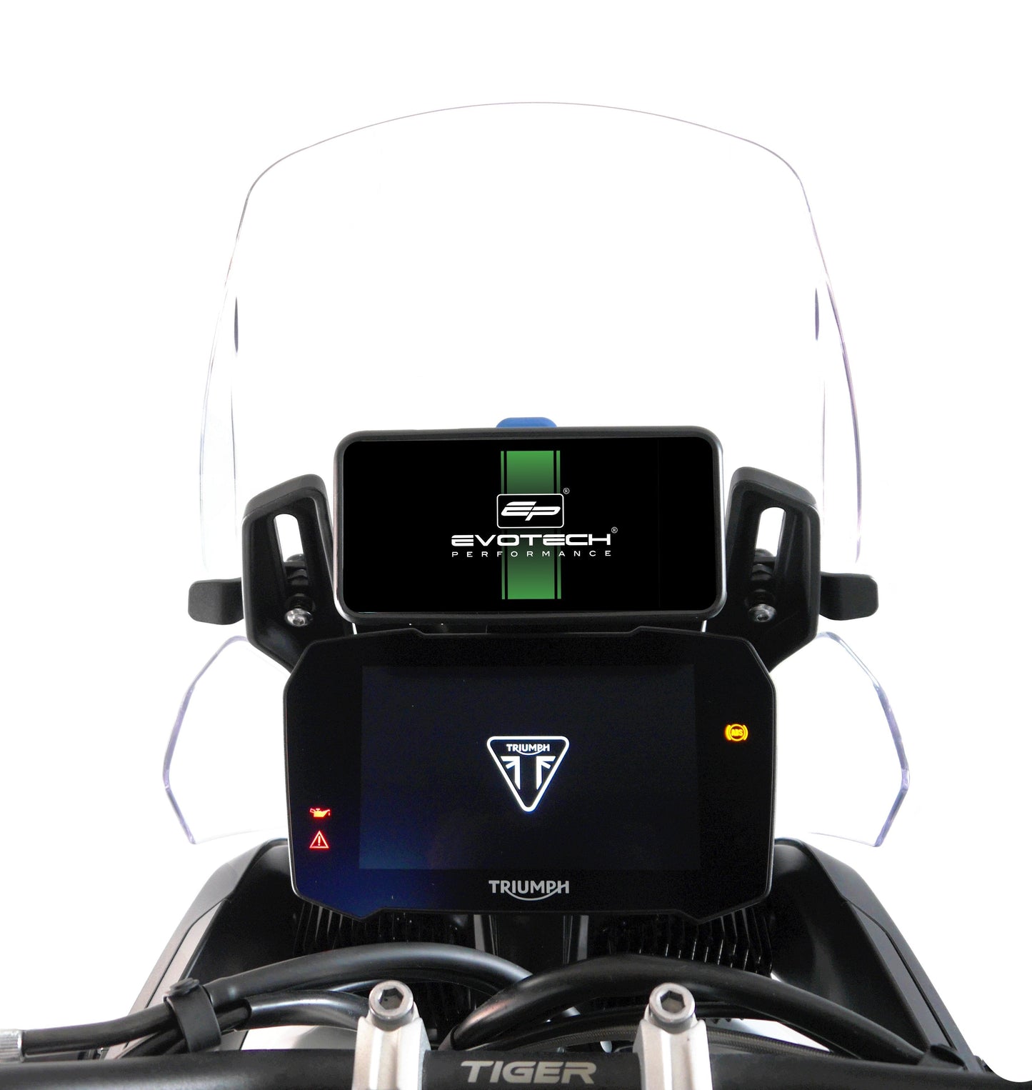 Navigatiesteun Evotech Performance voor Quad Lock - Triumph Tiger 900 GT Aragon Edition (2023)