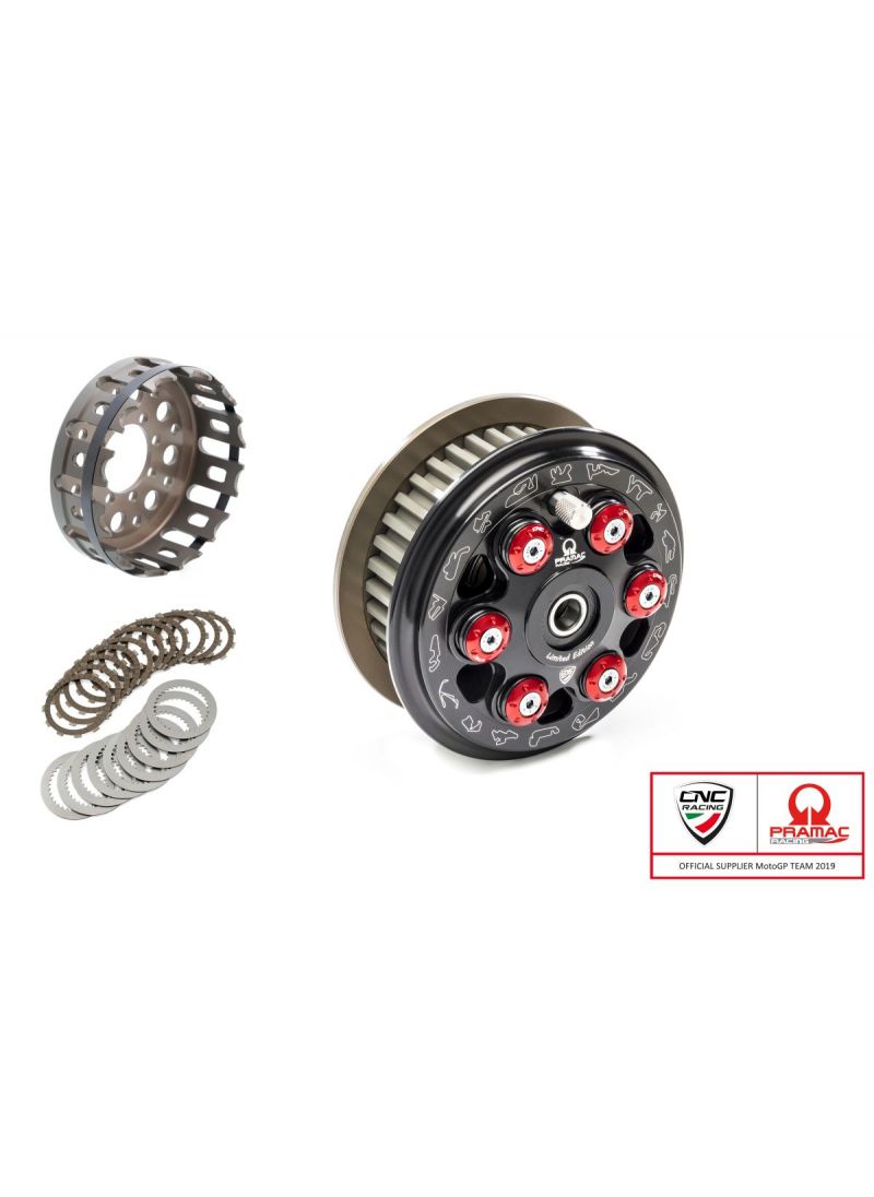Slipper Clutch met organische platen Master Tech Pramac Racing edition - 12-tands met organische platen Ducati ST4 (2004-2006)