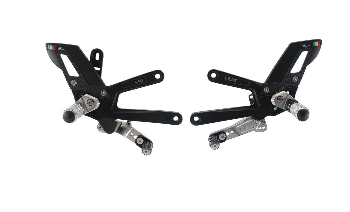 Lightech Instelbare Remschakelset ('W') – Ducati Streetfighter V4S (2025+)