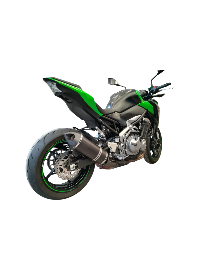 G&G Big Oval slip-on uitlaat Kawasaki Z900 2017-2019