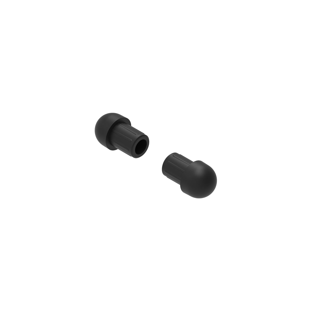 Afdekdoppen (2 st.) voor Lightech clip-on bars 15.8mm interne diameter